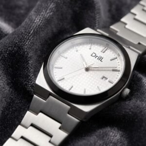 drill stainless steel watch